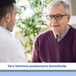 Vyrų hormonų pusiausvyros konsultacija